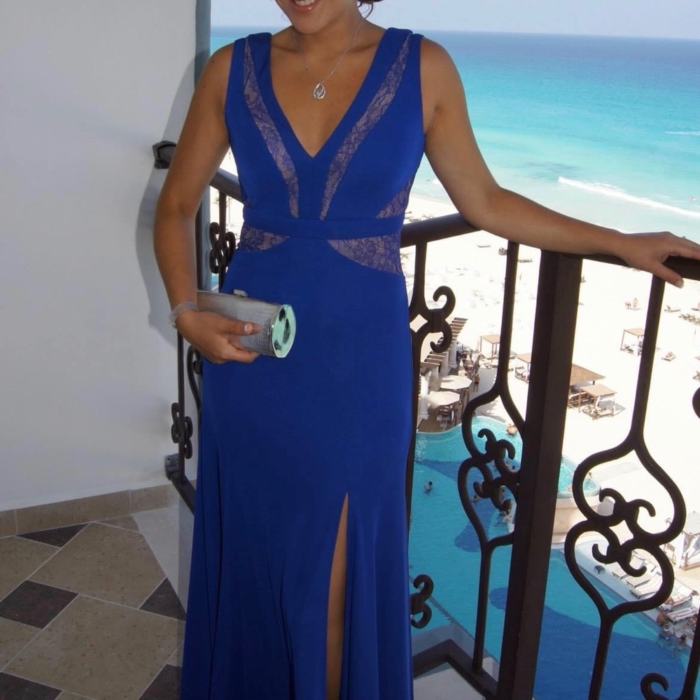 Royal Blue Dress